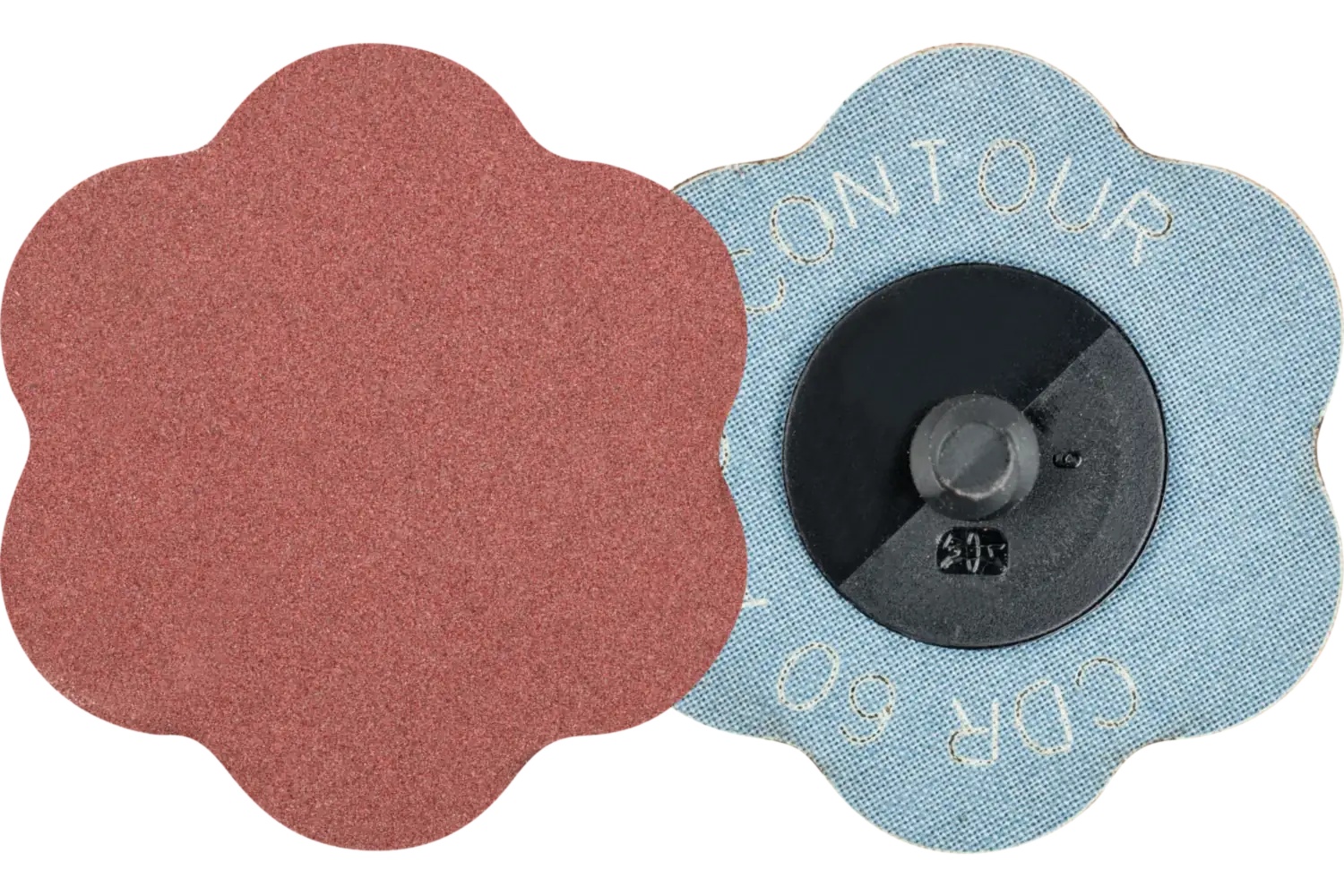 Picture of Pferd CombiDisc® Contour Abrasive Disc, 2-3/8" Dia, Type CDR, 180 Grit, Aluminum oxide